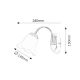 Rabalux Zidna lampa Rafaella E14 1x MAX 40W zlatna (7231) - 7231