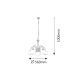 Rabalux Luster Edith E27 5x MAX 60W antik mesing (7276) - 7276