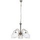 Rabalux Luster Edith E27 5x MAX 60W antik mesing (7276) - 7276