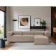 ATELIER DEL SOFA Ugaona garnitura Fora, braon - 727CRS1101