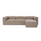 ATELIER DEL SOFA Ugaona garnitura Fora, braon - 727CRS1101