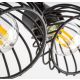 Rabalux Spot rasveta Aberama E14 2X MAX 10W crna (73002) - 73002