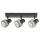 Rabalux Spot rasveta Aberama E14 3X MAX 10W crna (73003) - 73003