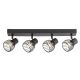Rabalux Spot rasveta Aberama E14 4X MAX 10W crna (73004) - 73004