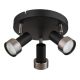 Rabalux Spot rasveta Konrad GU10 3x MAX 50W mat crno (73013) - 73013