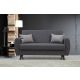 ATELIER DEL SOFA Dvosed Alkon, tamnosiva - 730MST1104