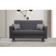 ATELIER DEL SOFA Dvosed Polya, tamnosiva - 730MST1108