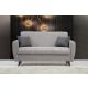 ATELIER DEL SOFA Dvosed Zaden, svetlosiva - 730MST1109