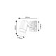 Rabalux Spot rasveta Toras GU10 1X MAX 5W hrast (73121) - 73121