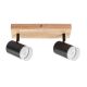 Rabalux Spot rasveta Toras GU10 2X MAX 5W hrast (73122) - 73122