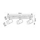Rabalux Spot rasveta Toras GU10 3X MAX 5W hrast (73123) - 73123