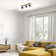 Rabalux Spot rasveta Toras GU10 3X MAX 5W hrast (73123) - 73123