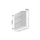 Rabalux Spoljna zidna rasveta Lippa LED 6W crna (7319) - 7319