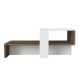 HANAH HOME Sto za dnevnu sobu Chain White Walnut - 195151