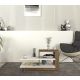 HANAH HOME Klub sto Venus, bela/braon - 731WAT2819