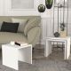 HANAH HOME Set pomoćnih stočića Zariel, bela - 731WAT2824