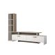HANAH HOME TV komoda Simal, bela/bež - 731WAT3038