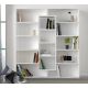HANAH HOME Polica za knjige Ample, bela - 731WAT3601