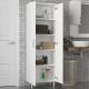 HANAH HOME Ormar za kupatilo Arizona 2 Kapak, bela - 731WAT3909