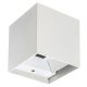 Rabalux Spoljna zidna rasveta Solin G9 1x MAX 5W mat belo (7397) - 7397