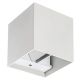 Rabalux Spoljna zidna rasveta Solin G9 1x MAX 5W mat belo (7397) - 7397