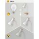 Rabalux Stona lampa Mosley E14 1x MAX 25W mat belo (74001) - 74001