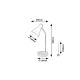 Rabalux Stona lampa Ferb E14 1x MAX 25W mat crno (74002) - 74002-1