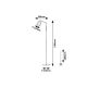 Rabalux Podne lampe Azim E27 1x MAX 40W crna (74003) - 74003
