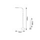 Rabalux Podne lampe Adelmo LED 10W sivo (74010) - 74010