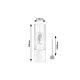 Rabalux Stona lampa Ronno E27 1x MAX 25W crna (74050) - 74050