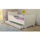 Dečiji Krevet 160X80Cm Happy Kitty + Fioka White - 7448-1