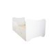 Dečiji Krevet 160X80Cm Happy Kitty + Fioka White - 7448-1
