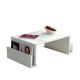 HANAH HOME Klub sto Magazin, bela - 745DCD2801