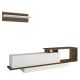 HANAH HOME TV komoda Asos, bela/braon - 745DCD3030