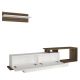 HANAH HOME TV komoda Asos, bela/braon - 745DCD3030