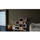 HANAH HOME Polica za knjige Karlin, bela/braon - 745DCD3608