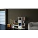 HANAH HOME Polica za knjige Karlin, bela - 745DCD3609