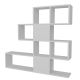 HANAH HOME Polica za knjige Karlin, bela - 745DCD3609
