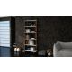 HANAH HOME Polica za knjige Order, braon/bela - 745DCD3611