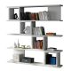 HANAH HOME Polica za knjige Wind, bela - 745DCD3618