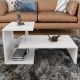 HANAH HOME Klub sto Dilek, bela - 746JUG2803