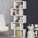 HANAH HOME Polica za knjige Meric, bela - 746JUG3601