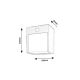 Rabalux Spoljna zidna rasveta Balimo LED 12W mat crno (7478) - 7478