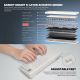 Tastatura Mehanicka Gaming Fantech MK614 Atom x66 Retro bez (ice apricot switch) - EP3093830
