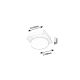 Rabalux Kupatilska rasveta Attichus LED 5W mat crno (75001) - 75001