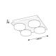 Rabalux Kupatilska rasveta Attichus LED 21W mat crno (75004) - 75004