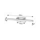 Rabalux Kupatilska rasveta Turgon LED 20W hrom (75017) - 75017