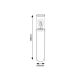 Rabalux Spoljna podna rasveta Wellington E27 1x MAX 60W mat crno (7503) - 7503-1
