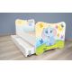 Dečiji Krevet 140X70Cm Happy Kitty + Fioka Small Elephant - 7537 F