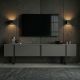 NORDURE TV komoda Onera, antracit/crna - EP3058096